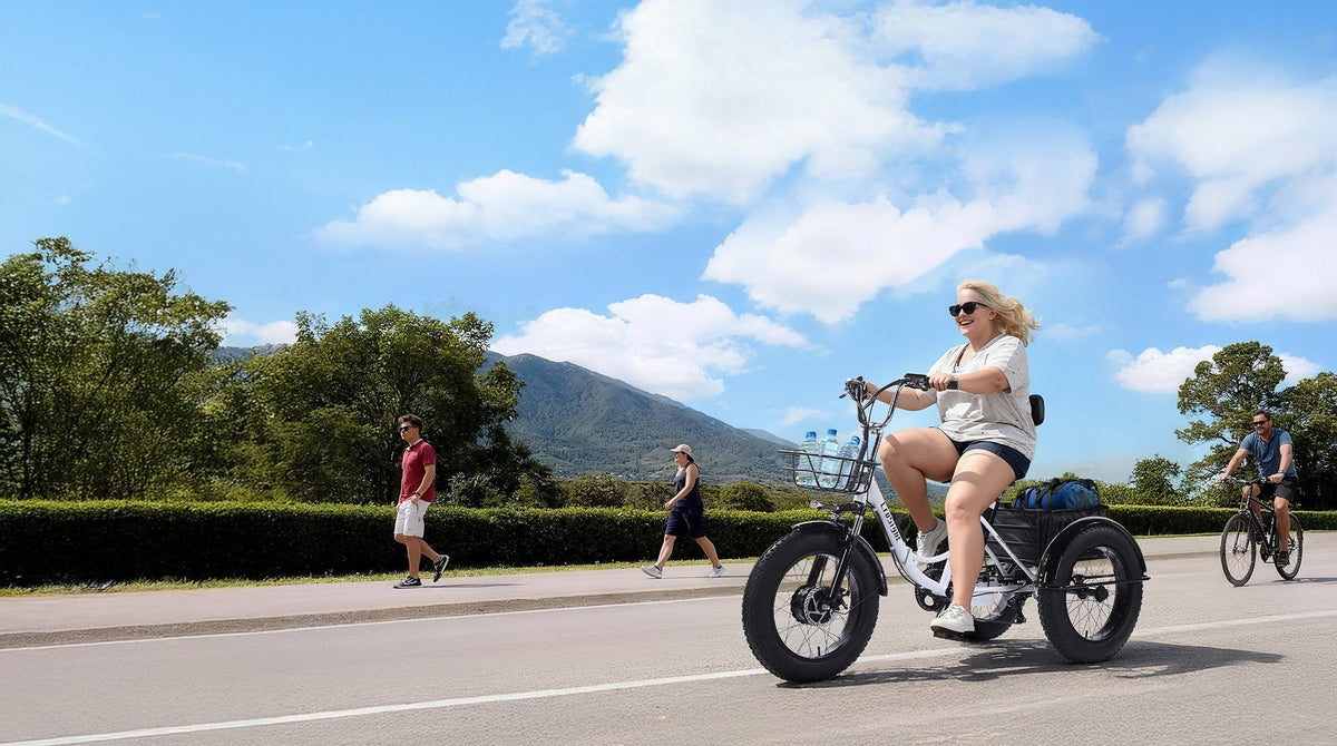 Fat Tire Electric Trike for Adults | Stability & All-Terrain Performance