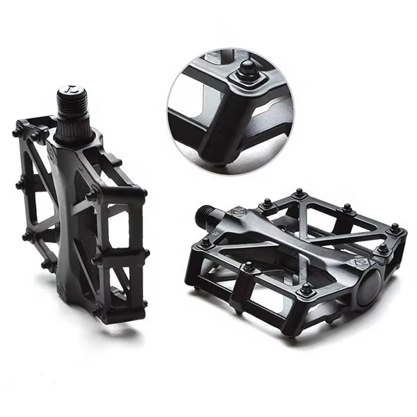 Mountain Bike Flat Platform Pedals, Ultralight Cycling Pedals for MTB & Fixed Gear Bikes