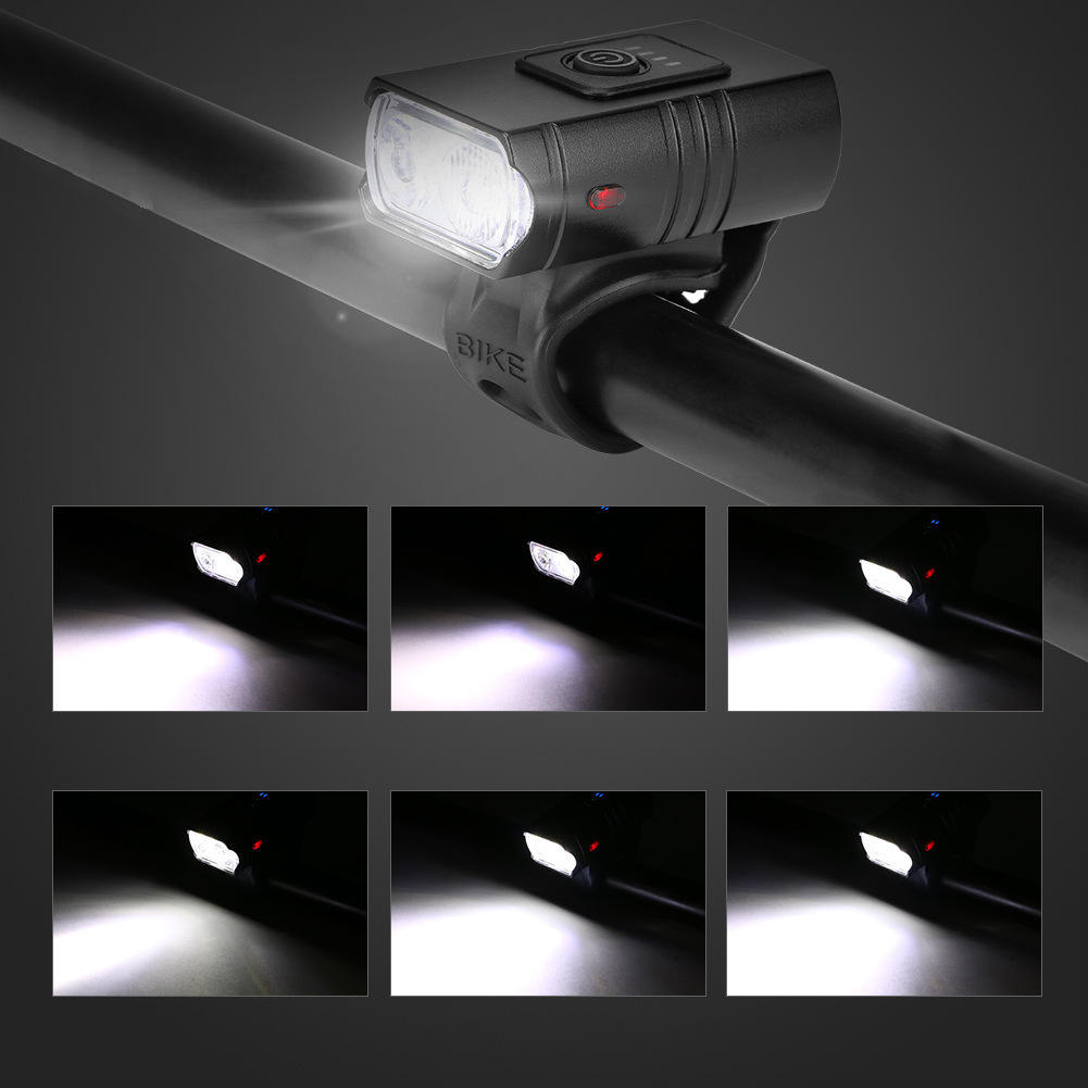 Aluminum Alloy Electric Tricycle Front Light, High-Brightness Rechargeable Rainproof Headlamp