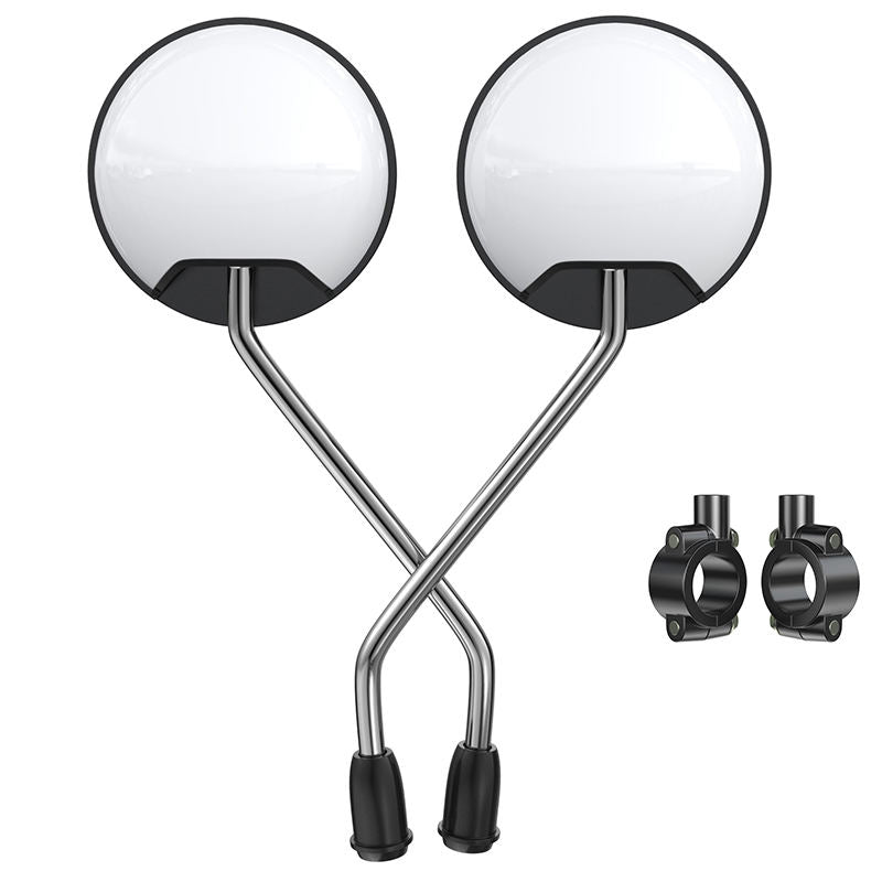 Electric Tricycle Rear View Side Mirror , Universal Adjustable Bike Mirror for E-Trikes