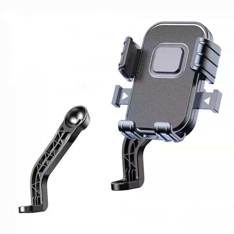 Universal Motorcycle And Bike Phone Mount Holder with Handlebar Lock – Fits Most Models