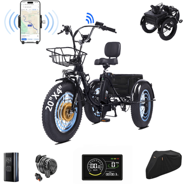CroSight 2.0 Smart Bluetooth Foldable Electric Trike