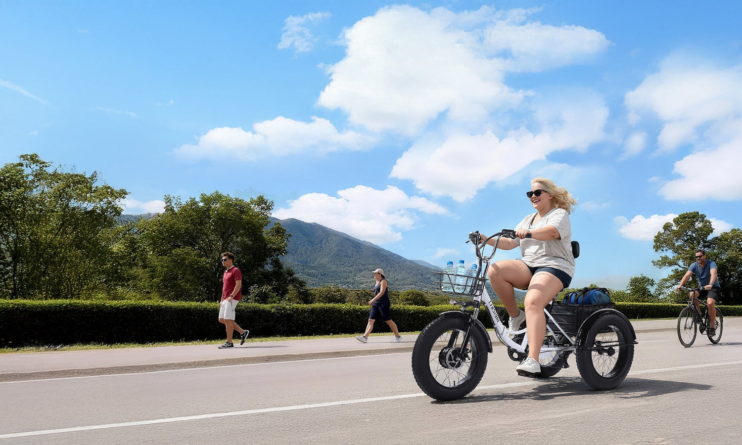 Fat Tire Electric Trike for Adults | Stability & All-Terrain Performance