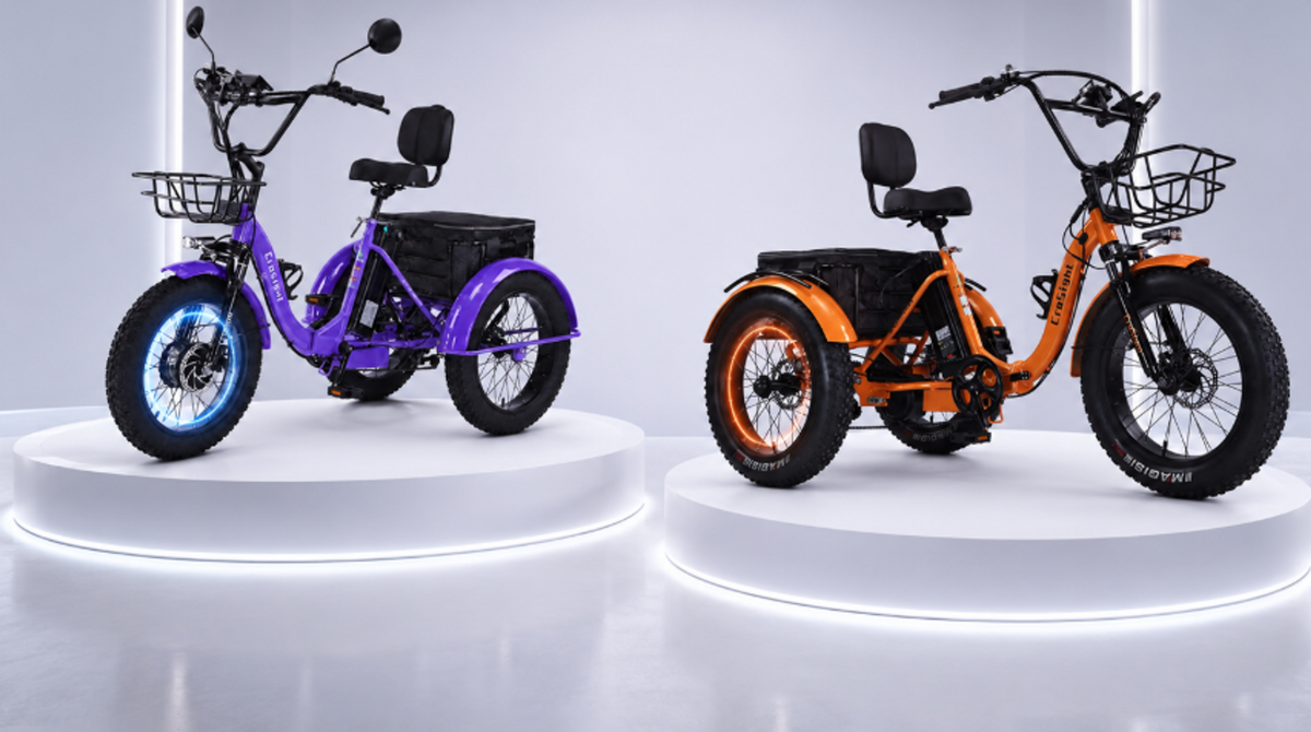CroSight Electric Trike Evolution: From 1.0 to T3