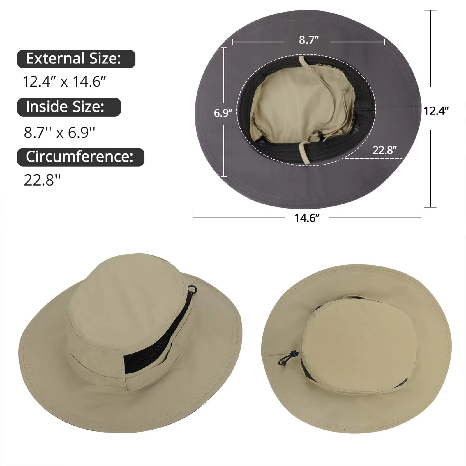 Best Quality UV Protection Sun Hat, Fashion Sun Visor for Fishermen, Cyclists & Travelers