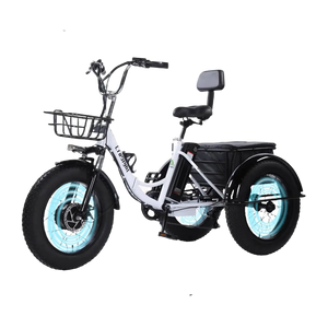 CroSight 1.0 Foldable Fat Tire Electric Trike for Adults