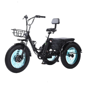 CroSight 1.0 Foldable Fat Tire Electric Trike for Adults