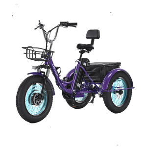 CroSight 1.0 Foldable Fat Tire Electric Trike for Adults