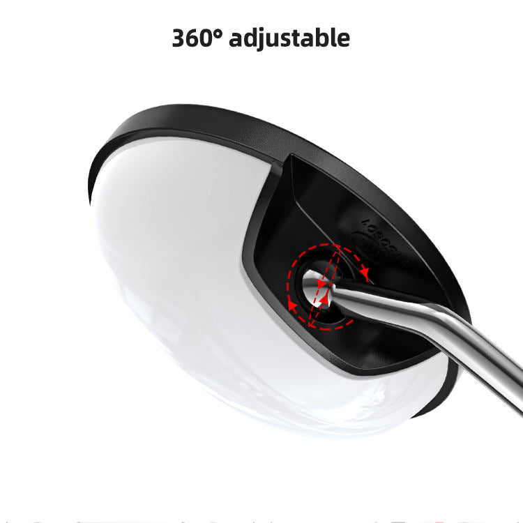 Electric Tricycle Rear View Side Mirror , Universal Adjustable Bike Mirror for E-Trikes