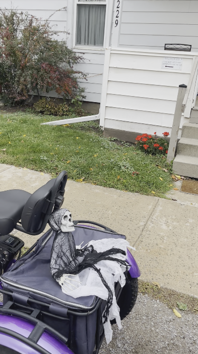 CroSight rider's Halloween trike photo 4
