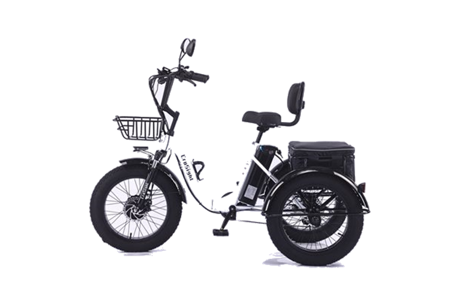 CroSight T3 white electric tricycle menu image